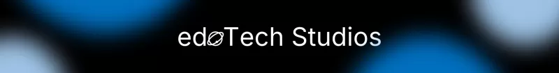 edoTech Studios 个人主页背景 - 深蓝